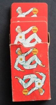 Shell Skatspiel 1955 in Originalbox (6274)